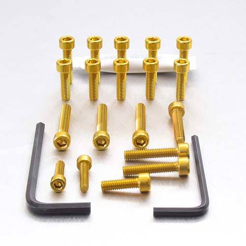 Kit carter motore Ergal - Kit bulloneria - Ergal - PRO-BOLT