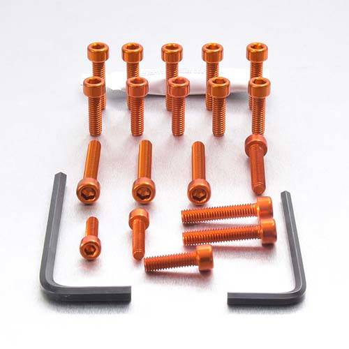 Kit carter motore Ergal - Kit bulloneria - Ergal - PRO-BOLT