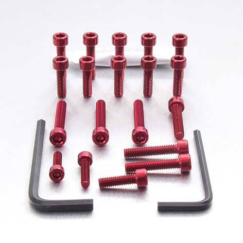 Kit carter motore Ergal - Kit bulloneria - Ergal - PRO-BOLT