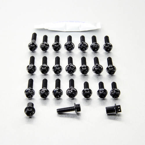 Kit carter motore Ergal - Viti forate corsa - Kit bulloneria - Ergal - PRO-BOLT