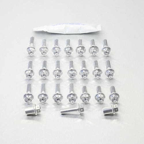 Kit carter motore Ergal - Viti forate corsa - Kit bulloneria - Ergal - PRO-BOLT