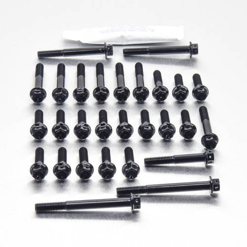 Kit carter motore Ergal - Viti forate corsa - Kit bulloneria - Ergal - PRO-BOLT