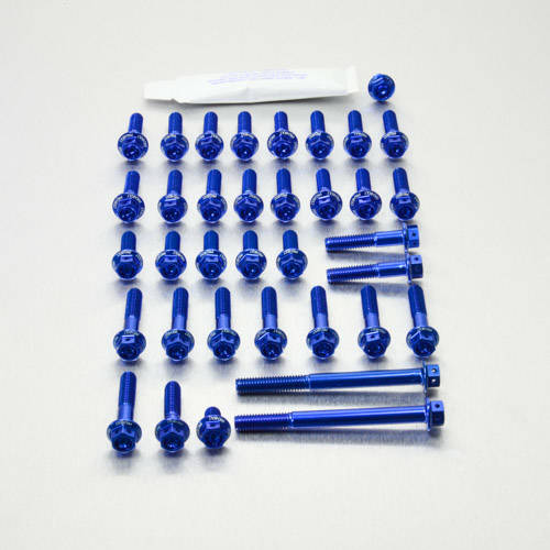 Kit carter motore Ergal - Viti forate corsa - Kit bulloneria - Ergal - PRO-BOLT