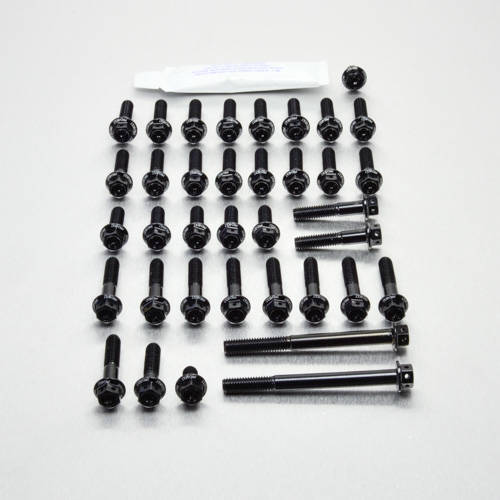 Kit carter motore Ergal - Viti forate corsa - Kit bulloneria - Ergal - PRO-BOLT