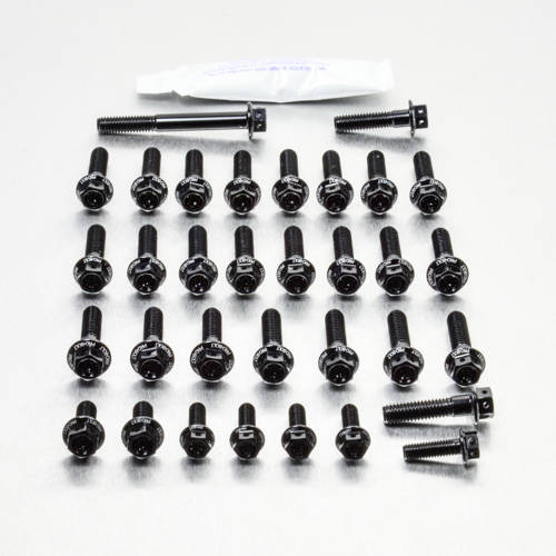 Kit carter motore Ergal - Viti forate corsa - Kit bulloneria - Ergal - PRO-BOLT