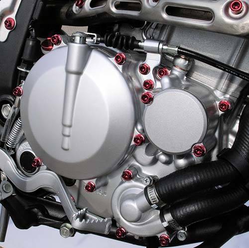 Aluminium Engine Side Casings Kit - Race-Spec - Bolt kits - Aluminum - PRO-BOLT