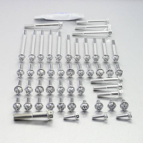 Kit carter motore Ergal - Viti forate corsa - Kit bulloneria - Ergal - PRO-BOLT