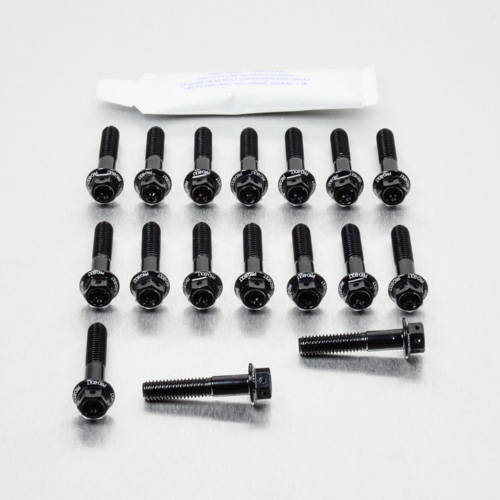 Kit carter motore Ergal - Viti forate corsa - Kit bulloneria - Ergal - PRO-BOLT
