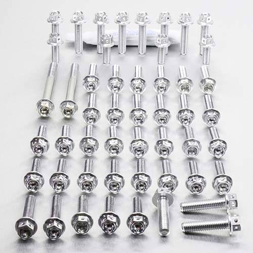 Kit carter motore Ergal - Viti forate corsa - Kit bulloneria - Ergal - PRO-BOLT