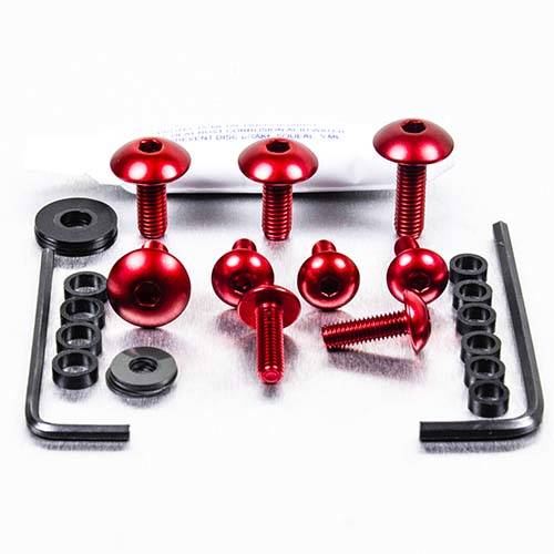 Pro-Bolt Kit Viti Carena Ergal TZR50 03-04 Rosso