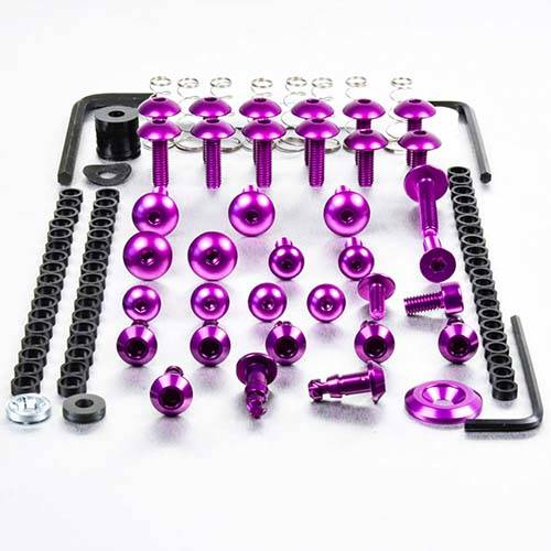 Allen Key Quick release Fairing bolt Kit - Aluminium - Bolt kits - Aluminum - PRO-BOLT