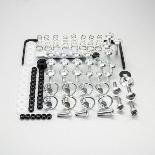D-Ring Quick release Fairing bolt Kit - Aluminium - Bolt kits - Aluminum - PRO-BOLT