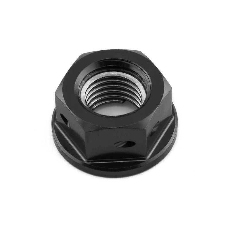 Drilled Aluminium Sprocket Nut - unit - Bolt kits - Aluminum - PRO-BOLT