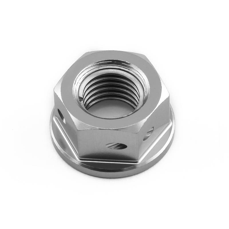 Drilled Aluminium Sprocket Nut - unit - Bolt kits - Aluminum - PRO-BOLT