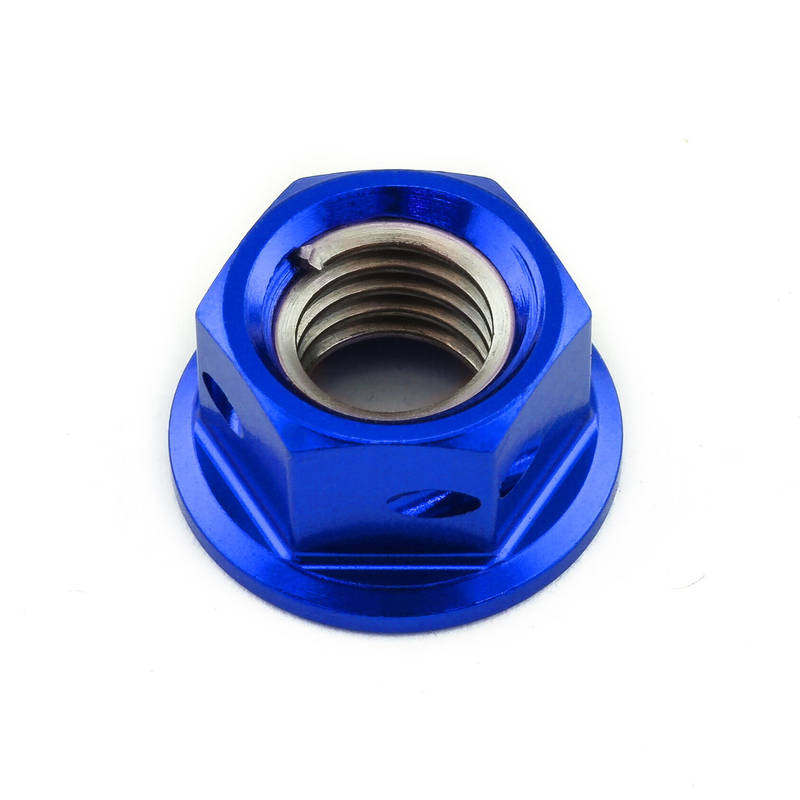 Drilled Aluminium Sprocket Nut - unit - Bolt kits - Aluminum - PRO-BOLT