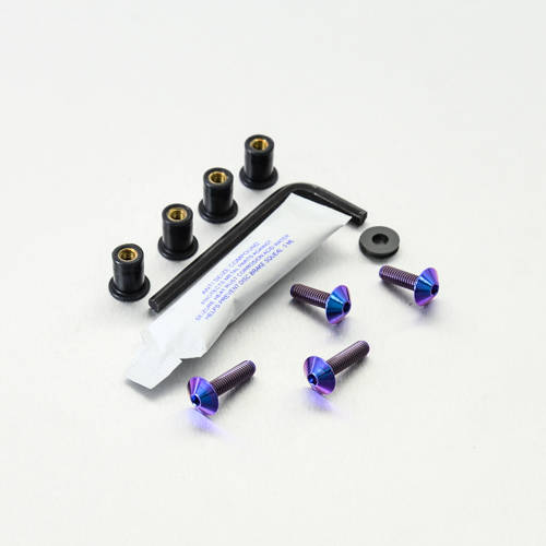 Screen bolt Kit - Titanium - Bolt kits - Titanium - PRO-BOLT