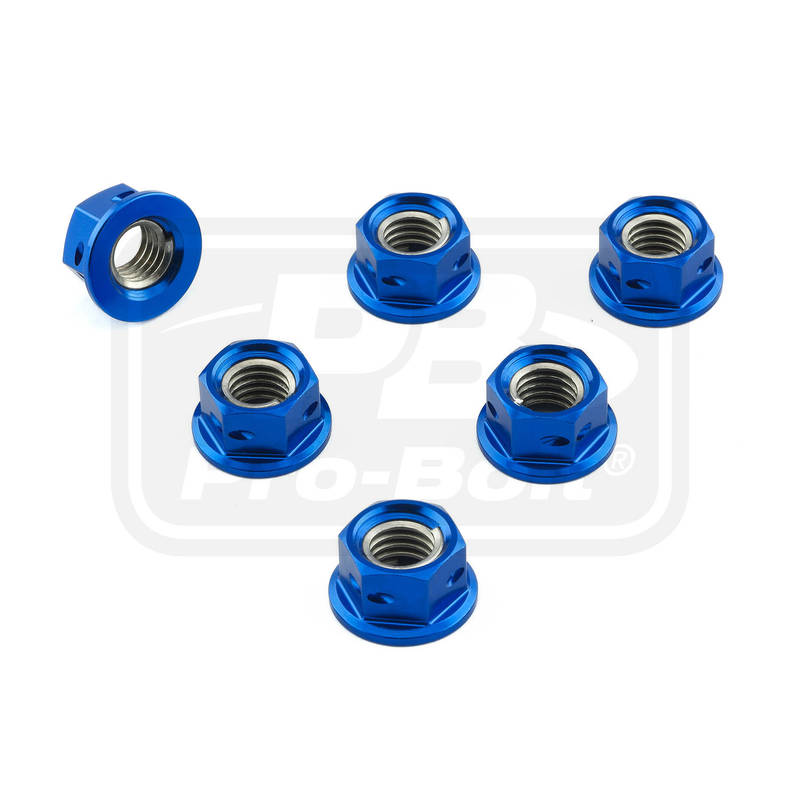 Drilled Aluminium Sprocket Nut kit - Bolt kits - Aluminum - PRO-BOLT
