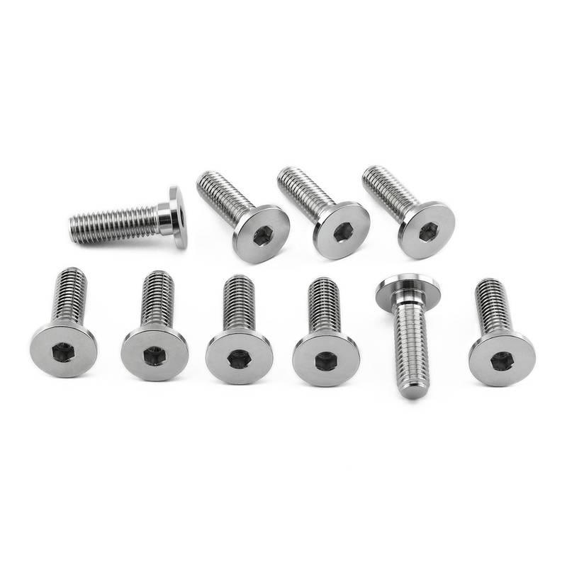 Inox - Viti dischi  freno ant. - 10 pezzi - Kit bulloneria - Inox - PRO-BOLT