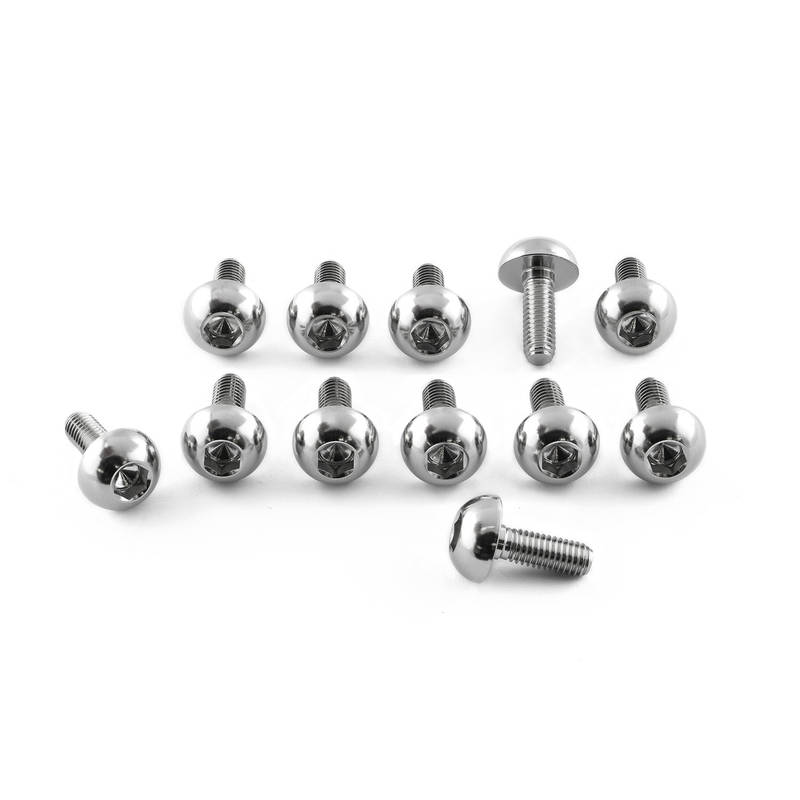 Inox - Viti dischi  freno anteriori - Kit bulloneria - Inox - PRO-BOLT