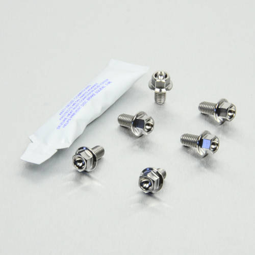 Inox - Viti dischi freno ant. testa esag.- 6 pezzi - Kit bulloneria - Inox - PRO-BOLT