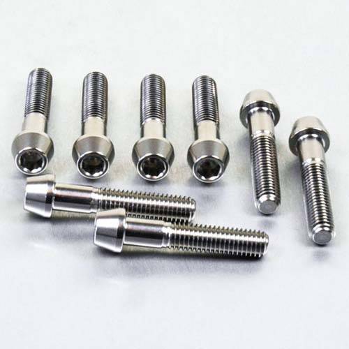 Viti Chiusura Pinza Freno Ant. - kit Inox Testa Conica - Kit bulloneria - Inox - PRO-BOLT