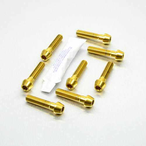 Viti Chiusura Pinza Freno Ant. - kit Inox Testa Conica - Kit bulloneria - Inox - PRO-BOLT