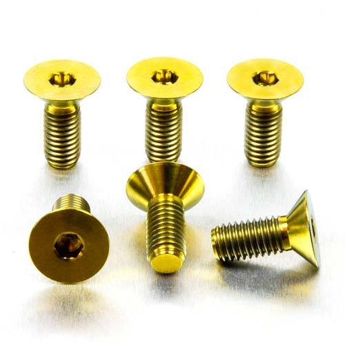 Prigionieri Corona - Titanio - 6 unità - Kit bulloneria - Titanio - PRO-BOLT