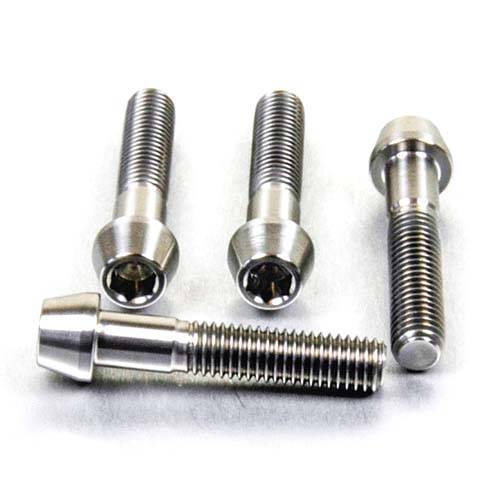 Front Brake Caliper Pinch Bolt Kit - Titanium Conical Head - Bolt kits - Titanium - PRO-BOLT
