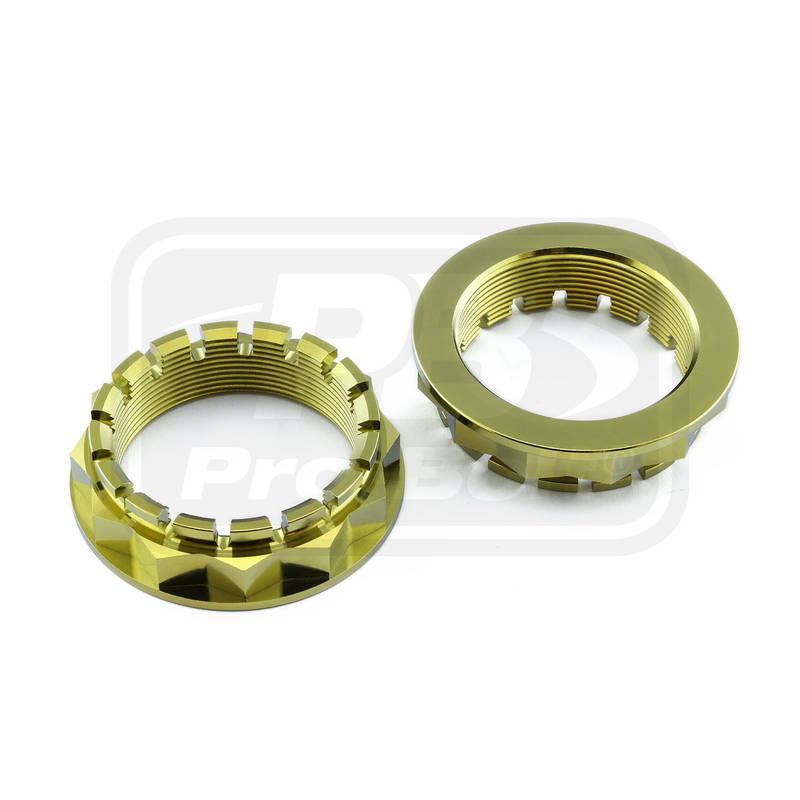 Axle Nut - Pair - Rear - titanium - Bolt kits - Titanium - PRO-BOLT