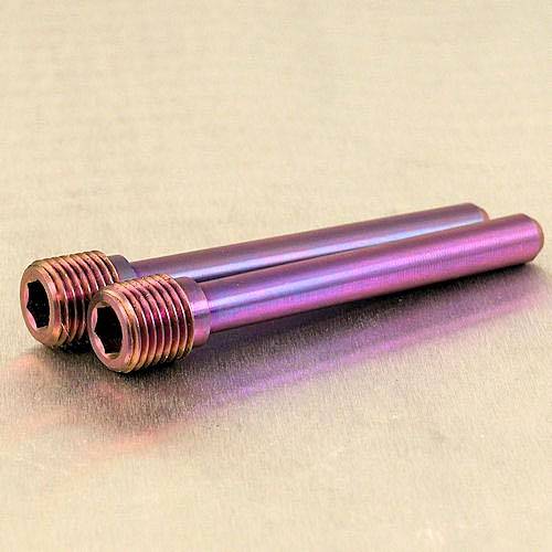 Titanium - Brake caliper pad pin - Bolt kits - Titanium - PRO-BOLT
