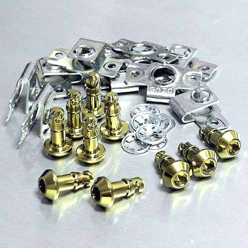 Quick release bolts - titanium - pack of 10 - Loose bolts/nuts - Titanium - PRO-BOLT