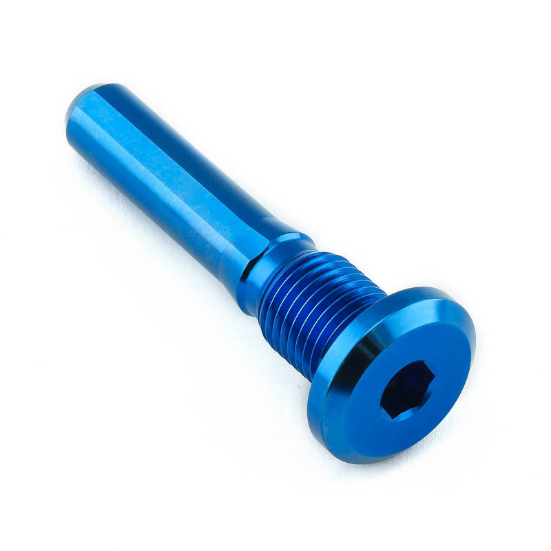 Perno pinza freno posteriore - Titanio - Kit bulloneria - Titanio - PRO-BOLT