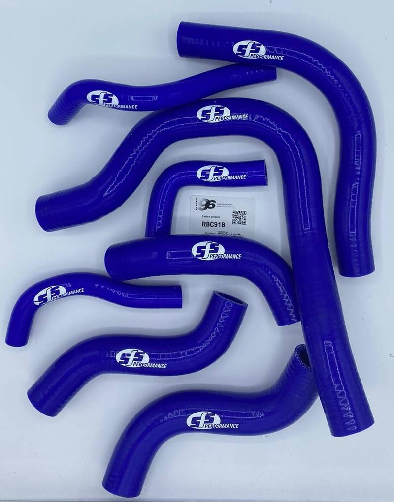 Radiator hoses kit - SFS Silicon Hoses - kit - FASTER96