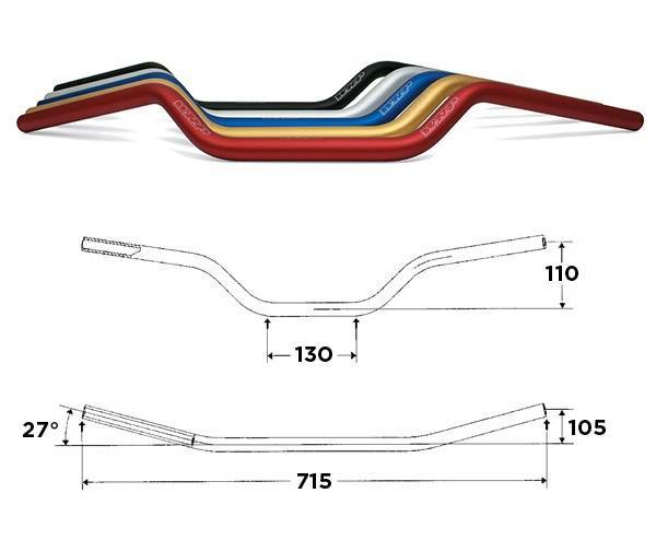 WRP Alu-Street Medium - Handlebars - RICAMBI - SPARE PARTS