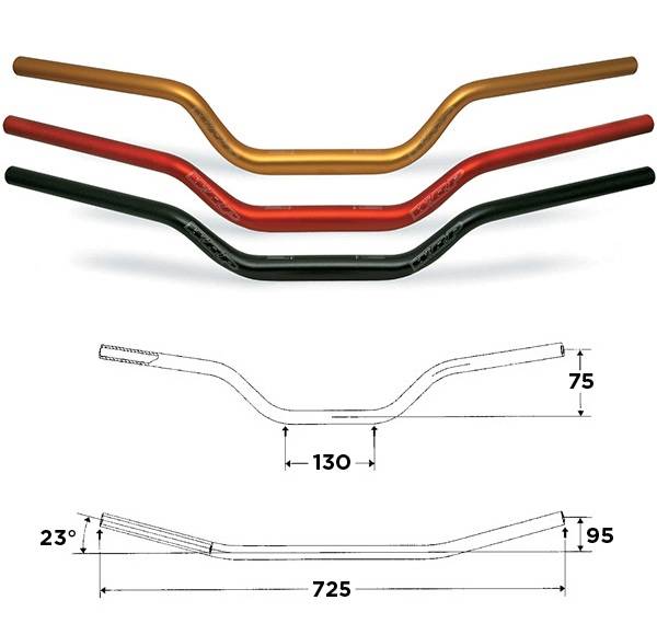 WRP Fat-Street Basso - Manubri - RICAMBI - SPARE PARTS