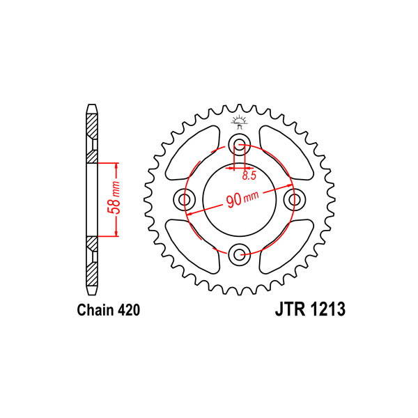 Corone 420 - Corone acciaio - RICAMBI - SPARE PARTS