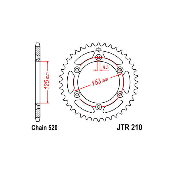 Corone 520 - Corone acciaio - RICAMBI - SPARE PARTS