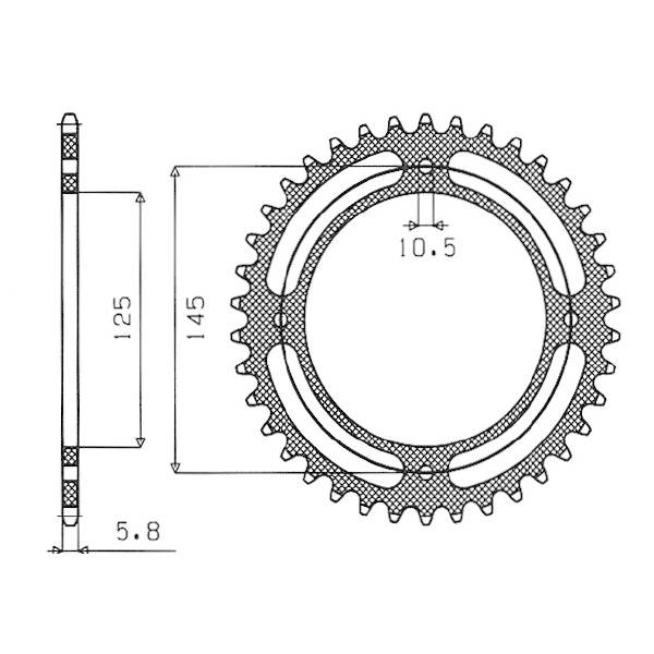 Corone 520 - Corone acciaio - RICAMBI - SPARE PARTS