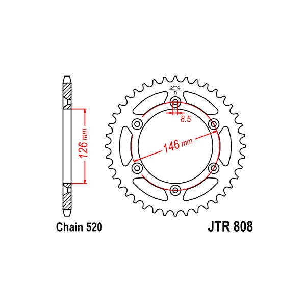 Corone 520 - Corone acciaio - RICAMBI - SPARE PARTS