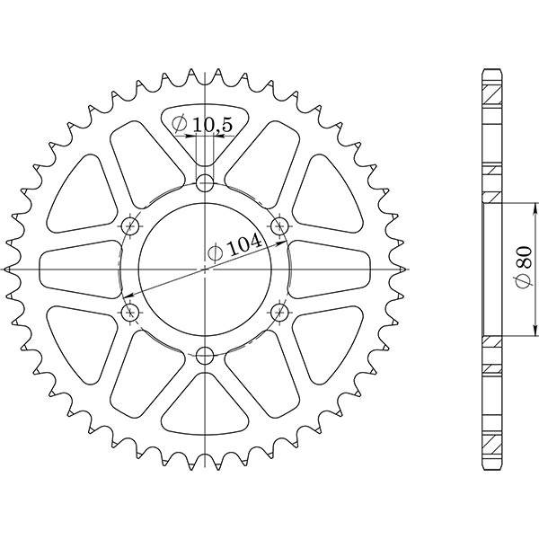 Corone 520 - Corone acciaio - RICAMBI - SPARE PARTS