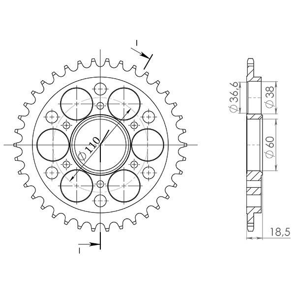 Corone 525 - Corone acciaio - RICAMBI - SPARE PARTS