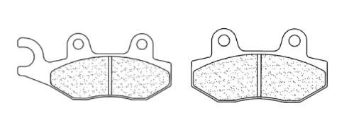 EN10 - Pastiglie Freno Anteriori - CL Brakes - Carbone Lorraine