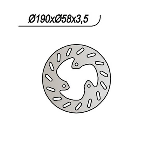 Front rotor - Disc brake rotors NG - RICAMBI - SPARE PARTS