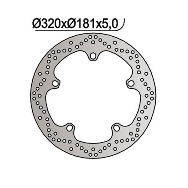 Disco Anteriore - Dischi freno NG - RICAMBI - SPARE PARTS