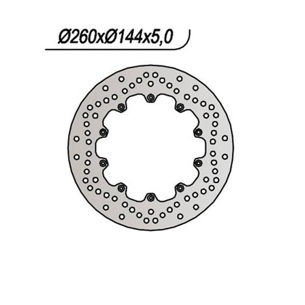 Disco Anteriore - Dischi freno NG - RICAMBI - SPARE PARTS