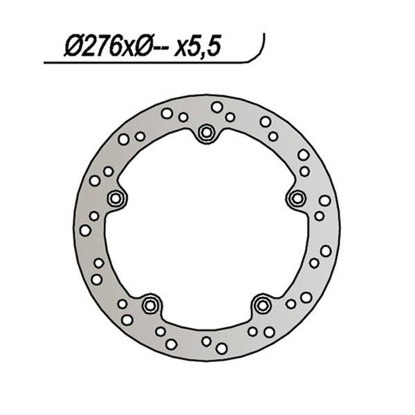 Rear rotor - Disc brake rotors NG - RICAMBI - SPARE PARTS