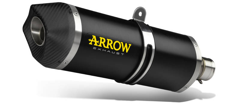 Race Tech Dark - Alluminio - fondello Carby - Scarico - Silenziatore - ARROW