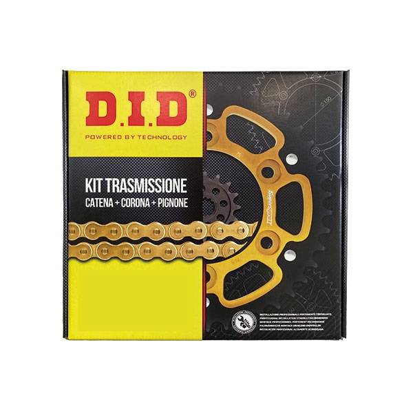 Kit Ricambio - Corona Alluminio - Kit Trasmissione - DID