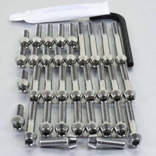 Stainless Engine Side Casings Kit - Bolt kits - Stainless Steel - PRO-BOLT