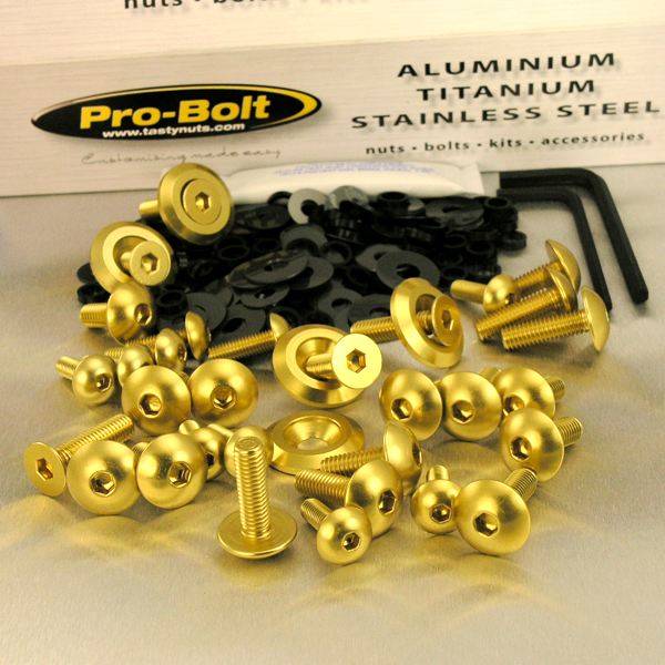 Kit carena - Ergal - Kit bulloneria - Ergal - PRO-BOLT